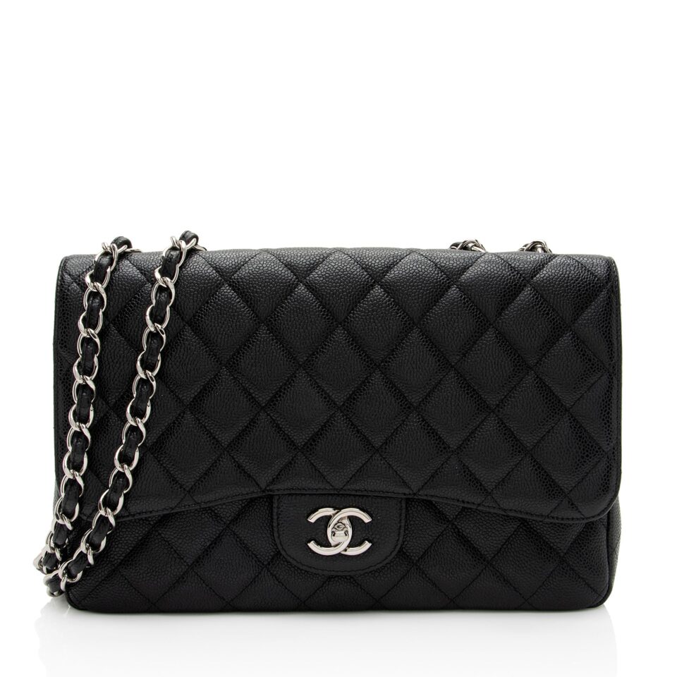 Chanel Caviar Leather Classic Large