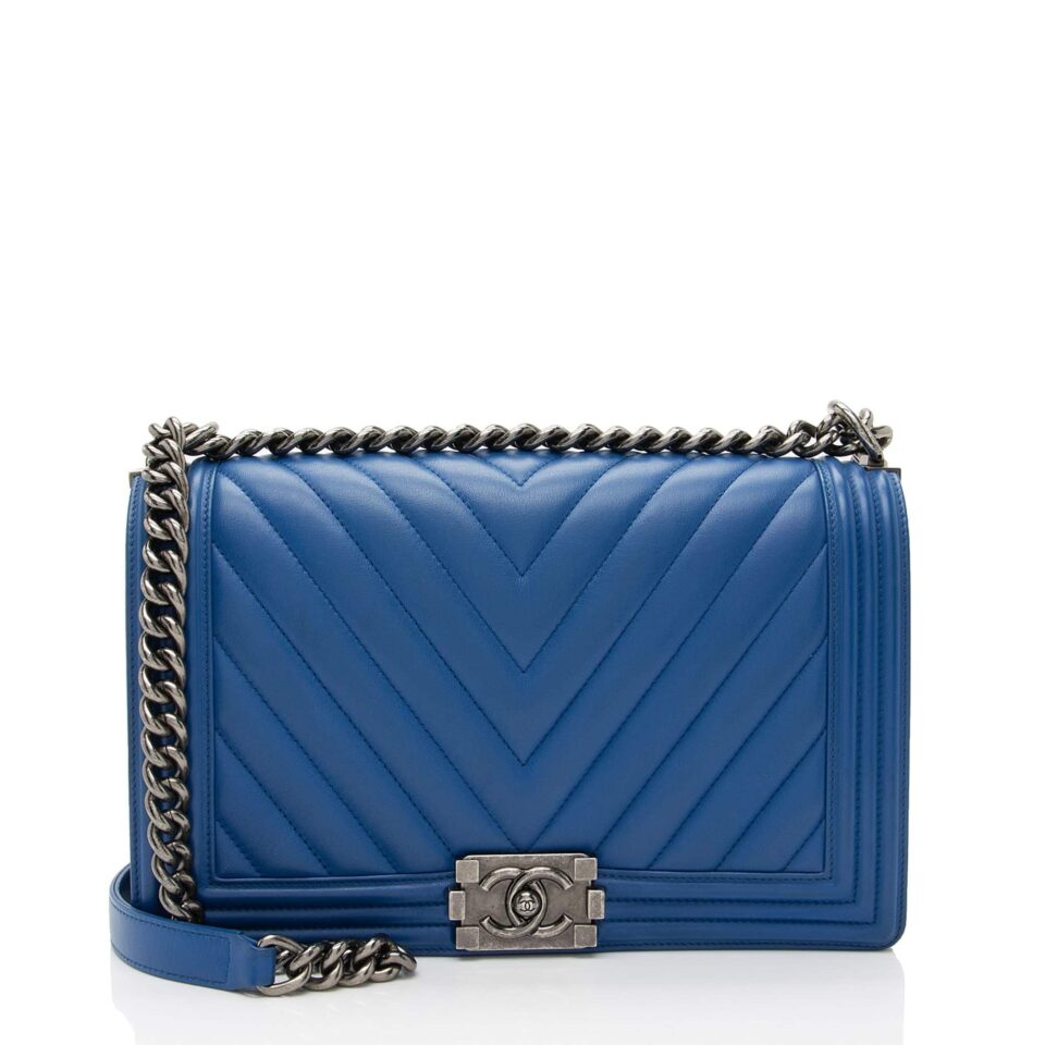 Chanel Chevron Lambskin Medium