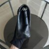 Chanel Classic Flap Caviar Double Flap Quilted Calfskin Black Medium