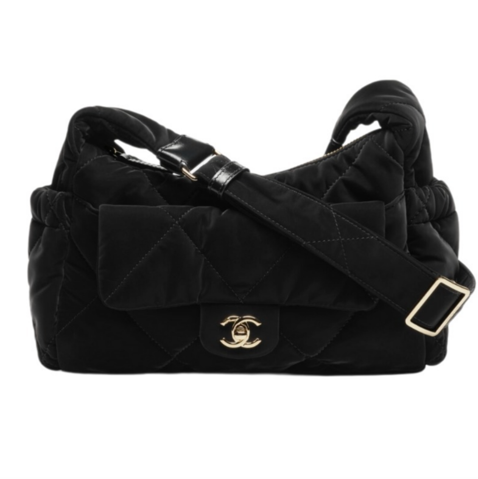 Chanel2024 new women's bag 24N ski series coco neige velvet