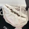 CHANEL 24S Logo drawstring closure crossbody shoulder bag