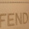 Fendi Women’s Natural Sunshine Lace-Up Logo Small Top Handle Bag