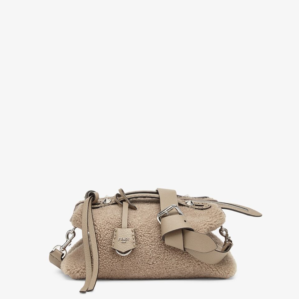 Medium By The Way Selleria Dove Gray Sheepskin