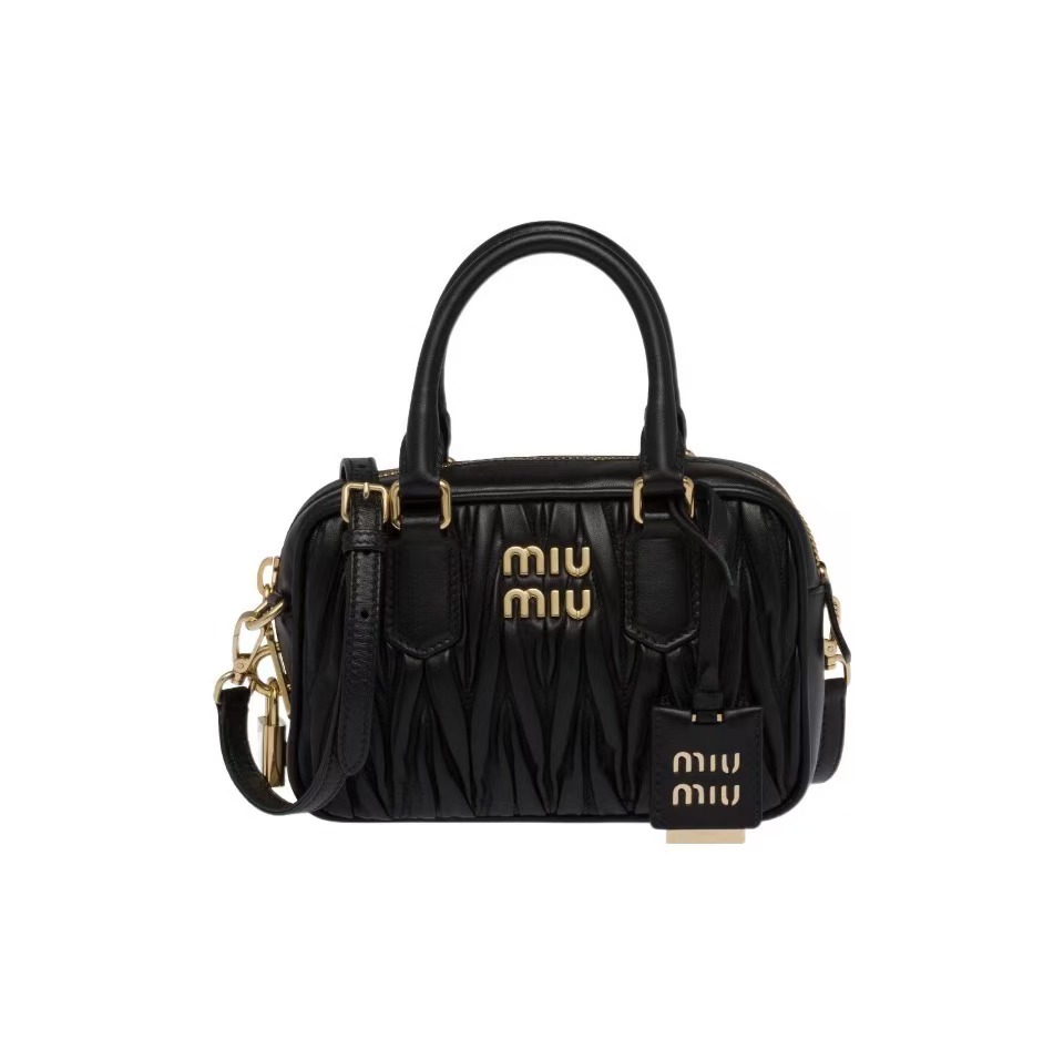 MIU MIU Arcadie Matelassé Handbag