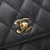 Chanel Caviar Kelly Top Handle Bag