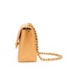 Chanel Flap Coin Purse With Chain Lambskin Beige GHW