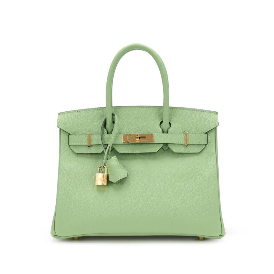 Hermès Vert Criquet Epsom Birkin 30