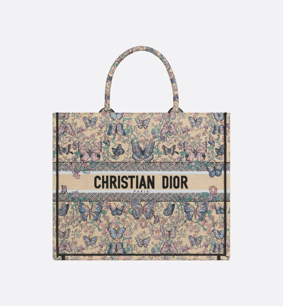 Large Dior Book Tote
