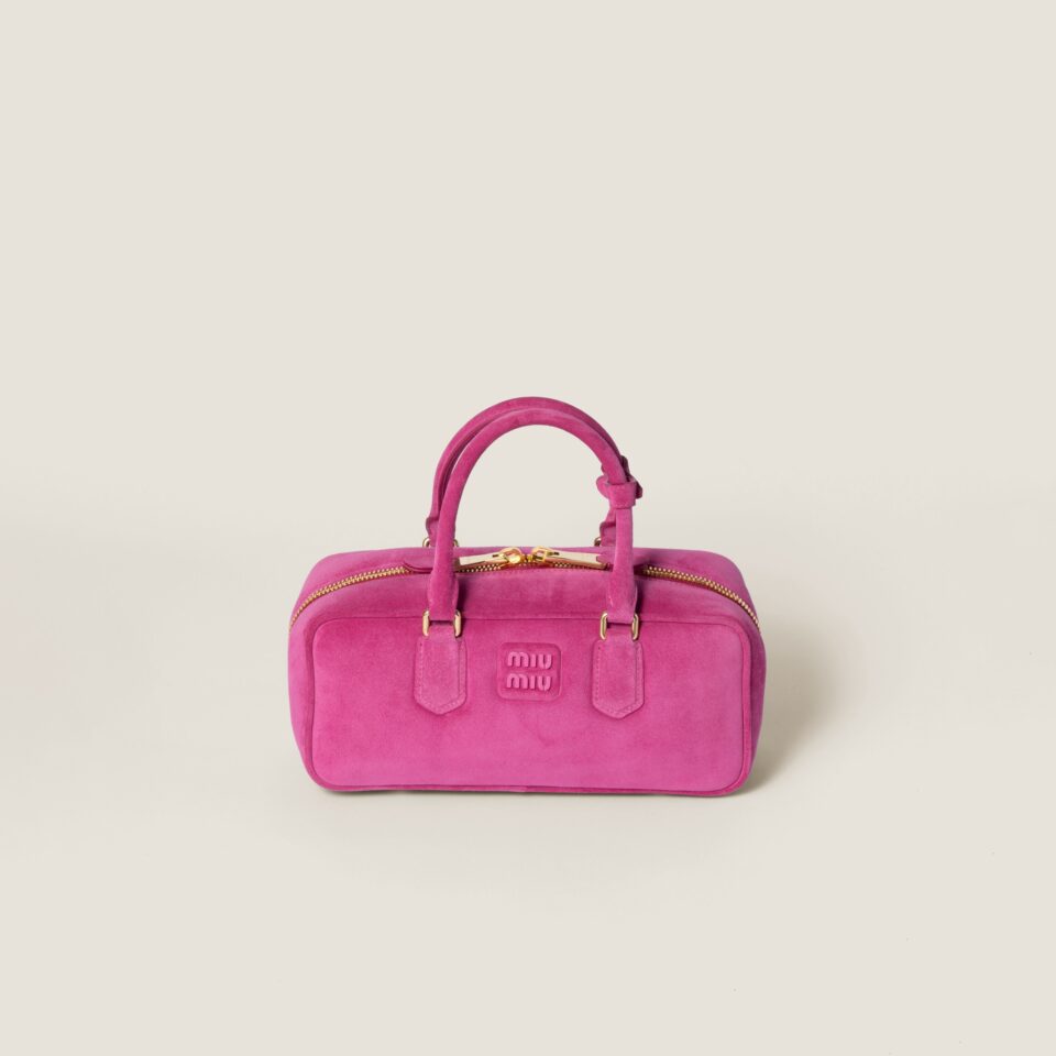Arcadie suede bag