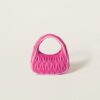 Wander matelassé nappa leather bag