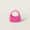 Wander matelassé nappa leather bag