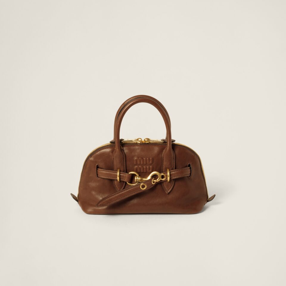 Aventure nappa leather top-handle bag  Small