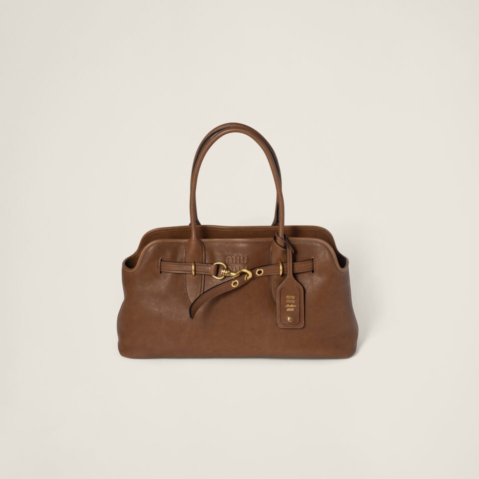 Aventure nappa leather bag  Large