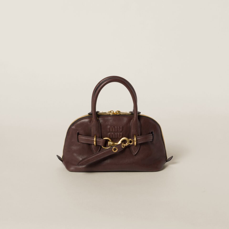 Aventure nappa leather top-handle bag  Small