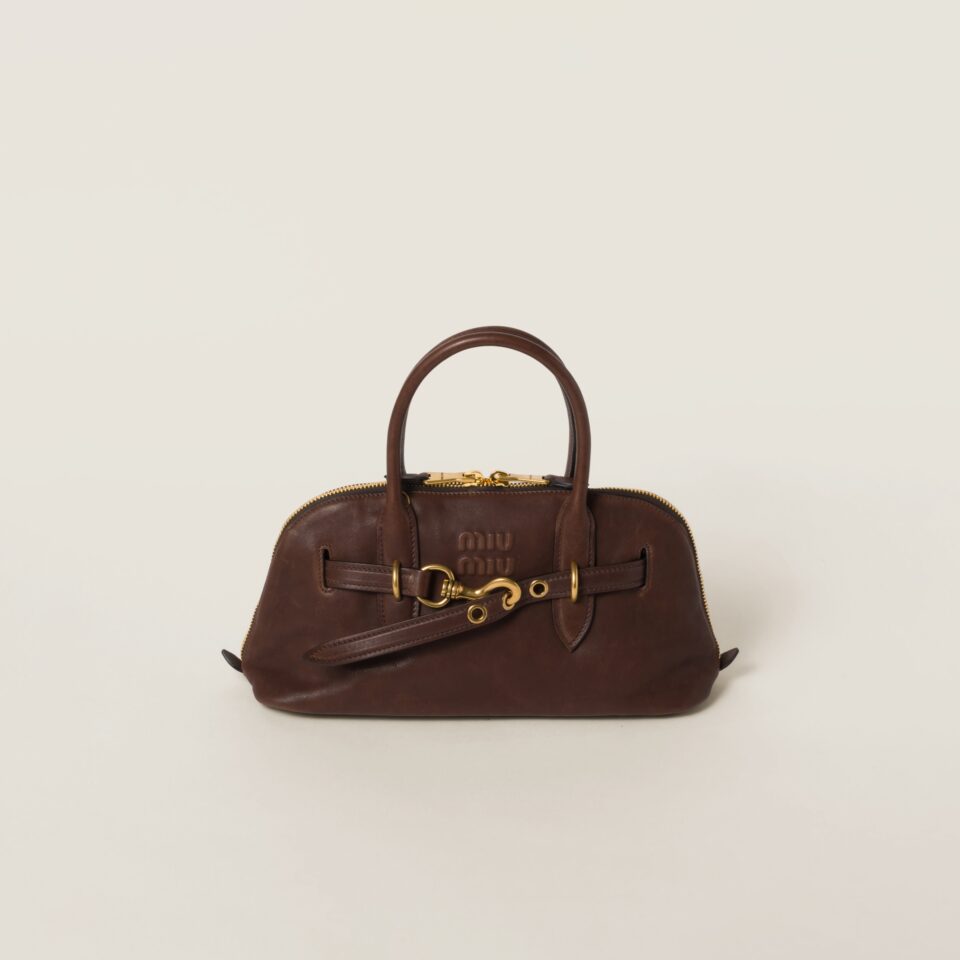 Aventure nappa leather top-handle bag  Regular