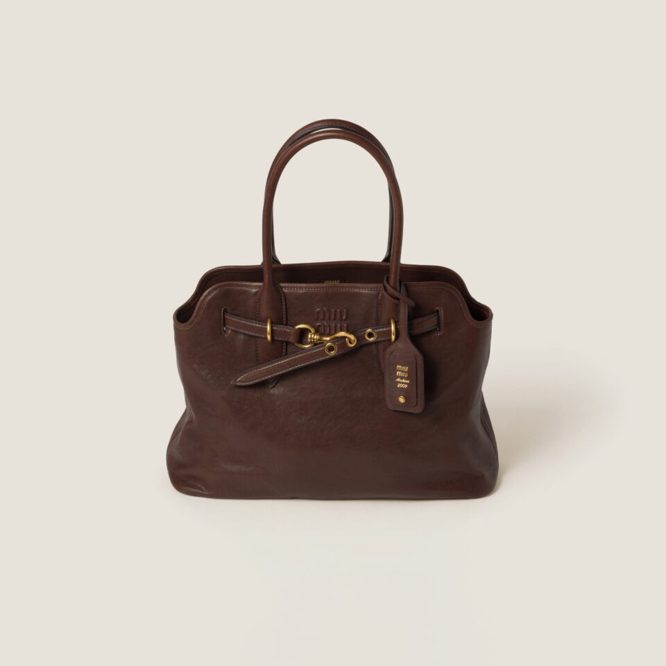 Aventure nappa leather bag  Medium