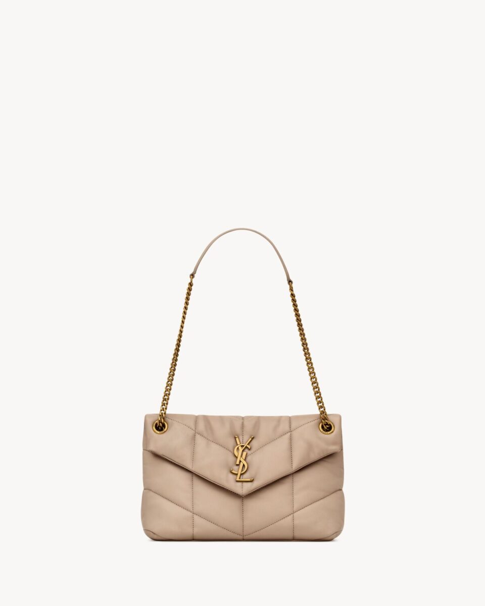 puffer small in nappa leather