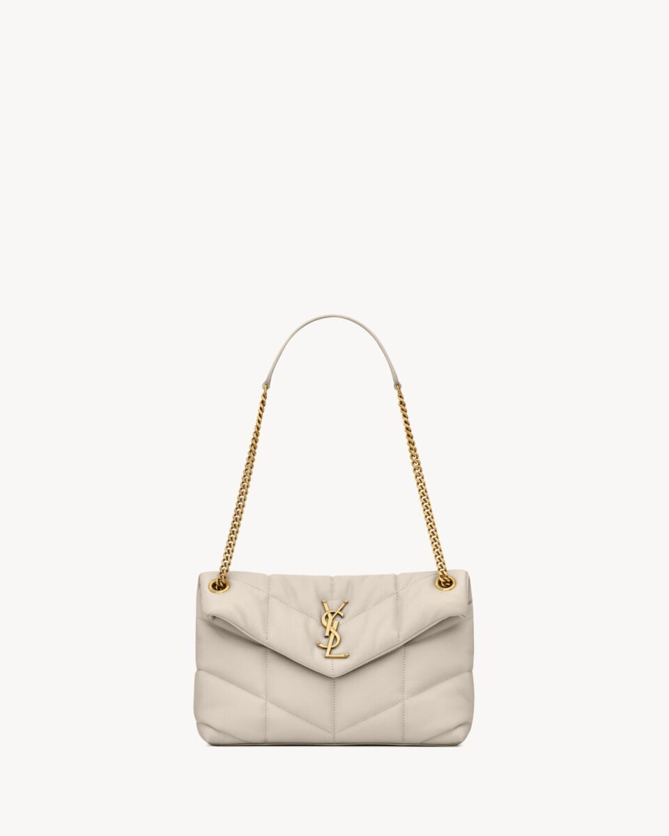 puffer small in nappa leather