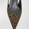 Cherish Leopard Slingback Pumps