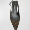 Cherish Leopard Slingback Pumps