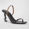 Opyum Bicolor YSL-Heel Slide Sandals