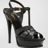 Tribute Leather 105mm Platform Sandals