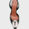 Camelia Ombre Patent Halter Pumps