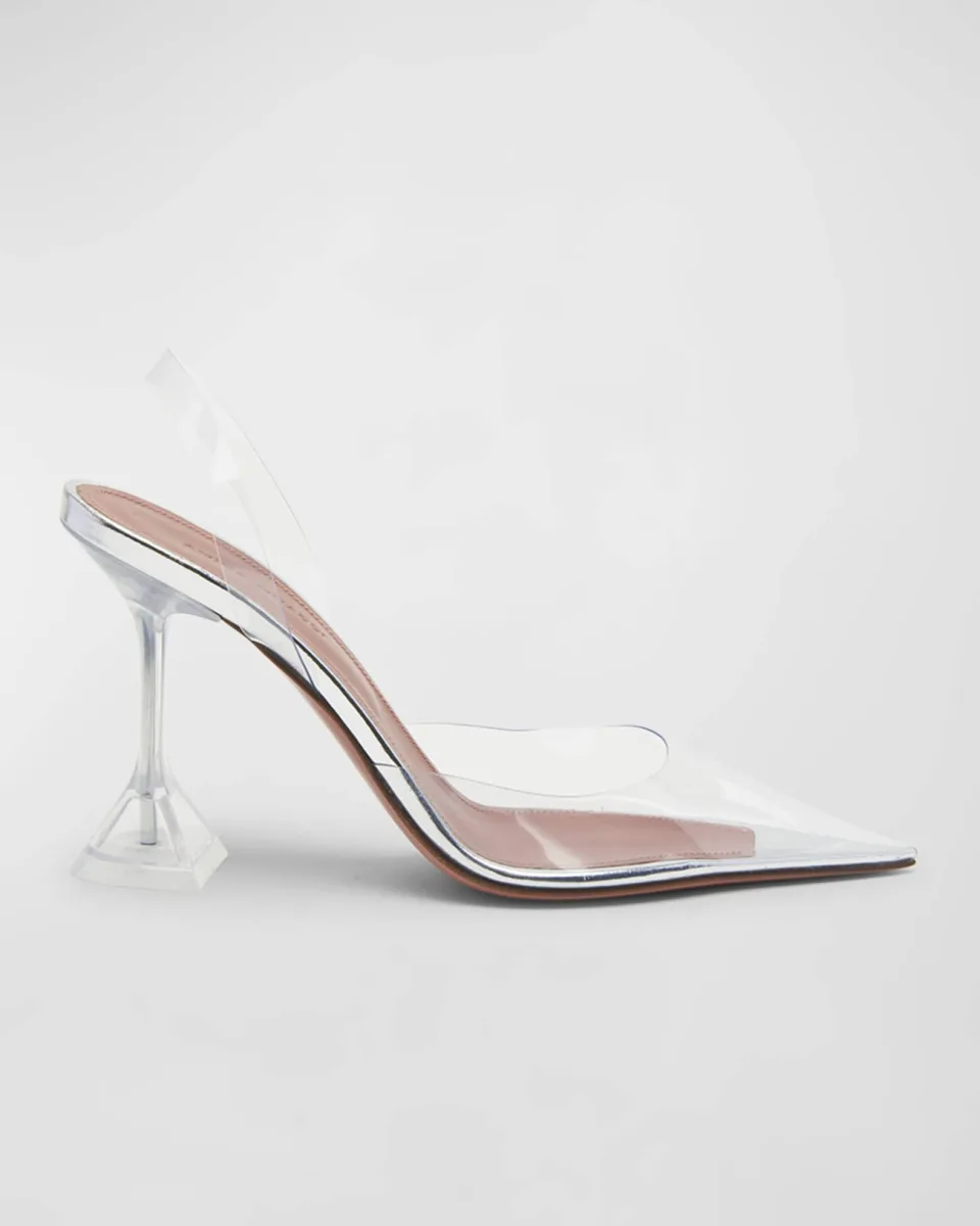 Holli Clear Slingback Pumps
