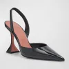 Holli Patent Slingback Pumps