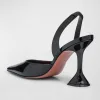 Holli Patent Slingback Pumps