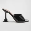 Lupita Patent Mule Sandals
