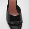 Lupita Patent Mule Sandals