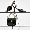 Lupita Patent Mule Sandals