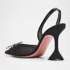 Begum Mesh Ornament Slingback Pumps