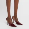 Anok Patent Leather Mule Pumps