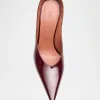 Anok Patent Leather Mule Pumps
