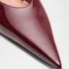 Anok Patent Leather Mule Pumps