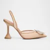 Begum Nylon Crystal Ornament Pumps