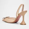 Begum Nylon Crystal Ornament Pumps