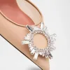 Begum Nylon Crystal Ornament Pumps