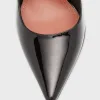 Ami Patent Leather Pedestal Pumps