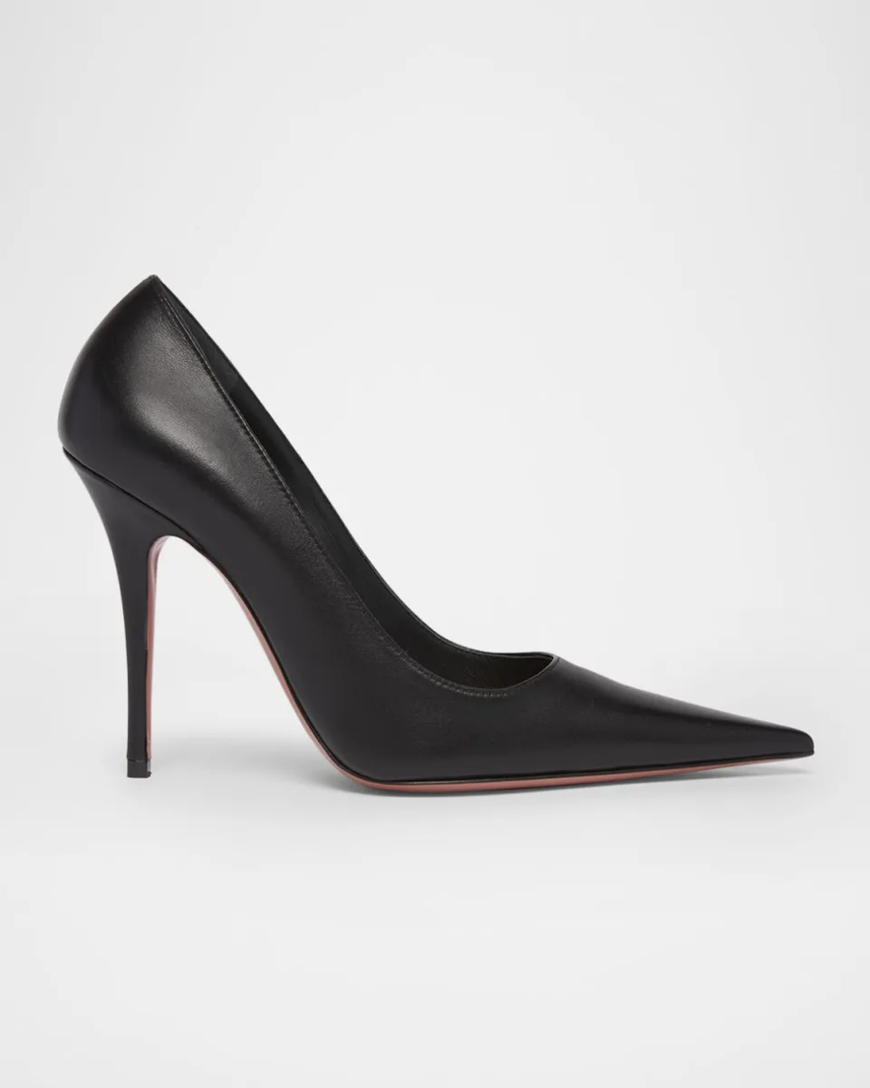 Barbara Leather Stiletto Pumps