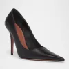 Barbara Leather Stiletto Pumps