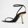 Lee Leather Ankle-Strap Sandals