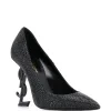 Saint Laurent Opyum Glitter Pumps