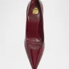 Norma Glossy Leather Pumps