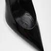 Norma Patent Peep-Toe Pumps