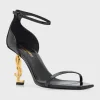 Opyum Patent YSL Ankle-Strap Sandals