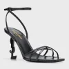 Opyum Patent YSL Ankle-Strap Sandals