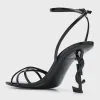 Opyum Patent YSL Ankle-Strap Sandals